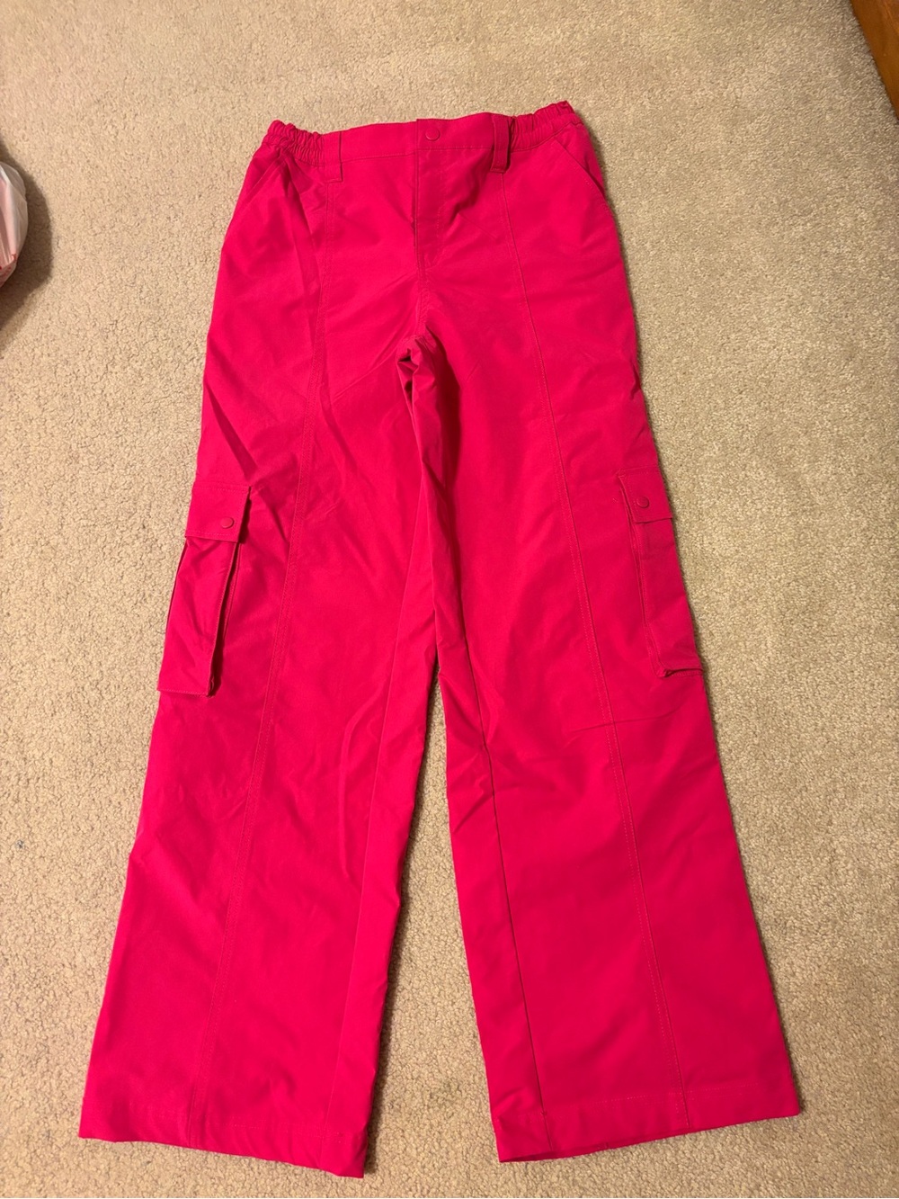Women’s Bright Pink Cargo Pants